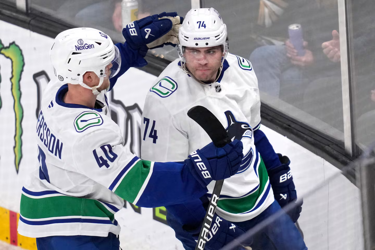 Jake DeBrusk Shares Strong Feelings About Elias Pettersson After Tough 2024-25 Season