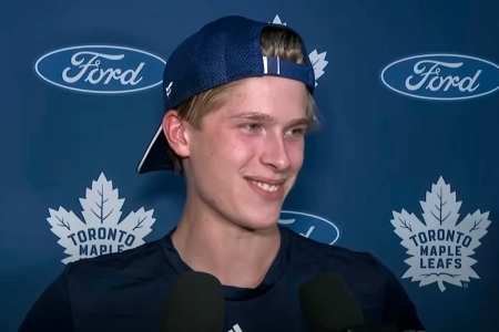 Toronto Maple Leafs prospect Victor Johansson