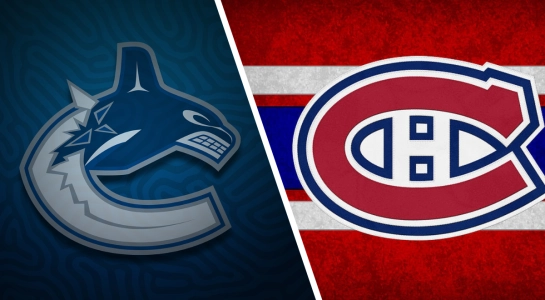 Vancouver Canucks and the Montreal Canadiens Vancouver Canucks and the Montreal Canadiens