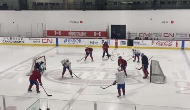 Mysterious Scene Unfolds Live in Brossard With Canadiens Players, Including Demidov and Laine