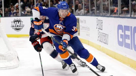 Adam Pelech of the New York Islanders.