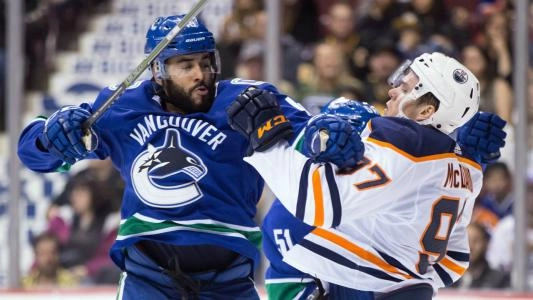 Former Vancouver Canucks forward Darren Archibald.