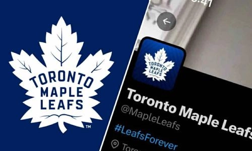 The Toronto Maple Leafs X (Twitter) account @MapleLeafs