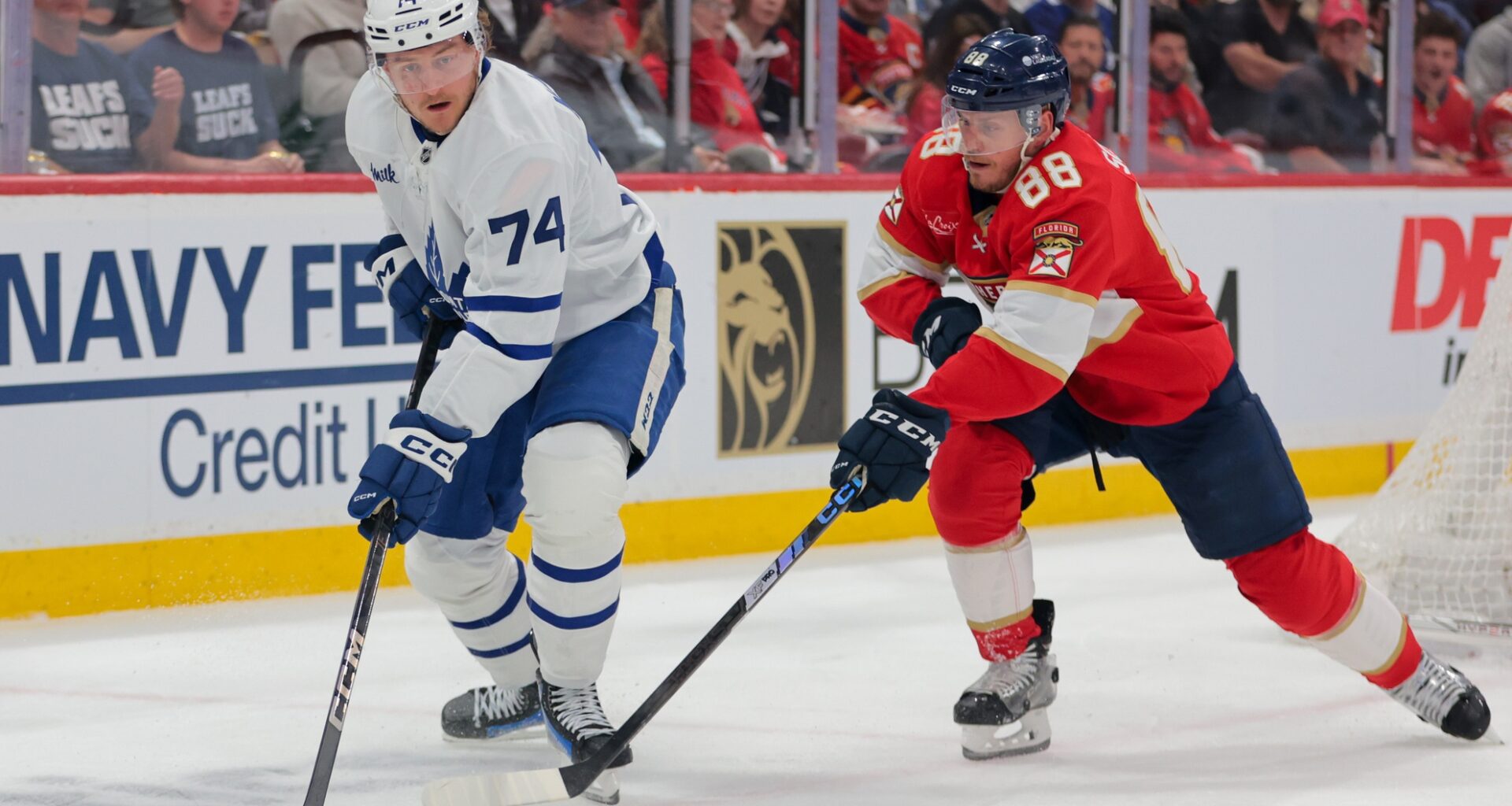 Leafs' Bobby McMann Coming Into 2025-26 Season With a Chip on His Shoulder After Loss to Florida