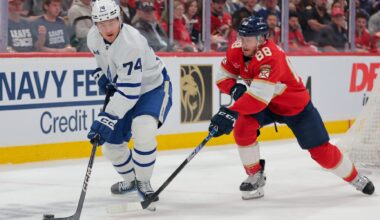 Leafs' Bobby McMann Coming Into 2025-26 Season With a Chip on His Shoulder After Loss to Florida