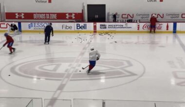Surprise in Brossard as Two Unexpected Players Spotted Skating with Canadiens Players