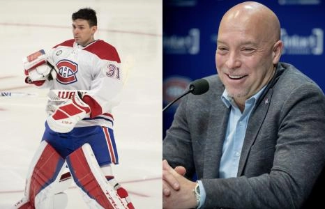 Kent Hughes and Carey Price Kent Hughes and Carey Price