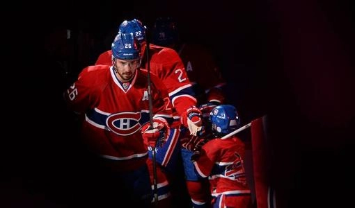 Josh Gorges with the Montreal Canadiens. Josh Gorges with the Montreal Canadiens.