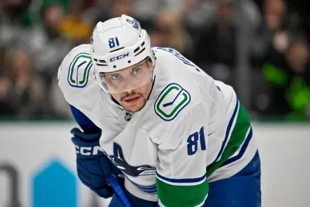 Former Vancouver Canucks forward Dakota Joshua.