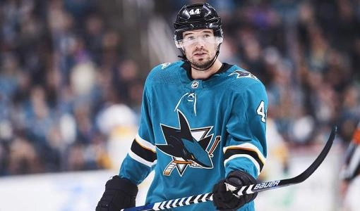 Marc-Edouard Vlasic of the San Jose Sharks. Marc-Edouard Vlasic of the San Jose Sharks.