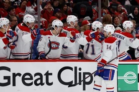 The Montreal Canadiens. The Montreal Canadiens.