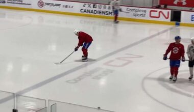 Beautiful Scene in Brossard, as Newly Acquired Player Makes Surprise Appearance