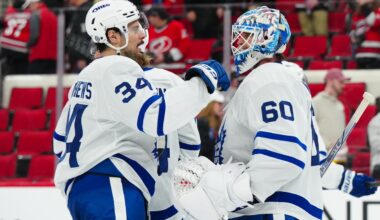 Joseph Woll in Jeopardy of Losing Starts to Leafs Teammate Anthony Stolarz After Recent Change