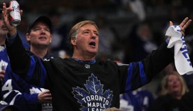 Air Canada Pilot Shares a Special Message with Maple Leafs Fans Upon Landing in Toronto