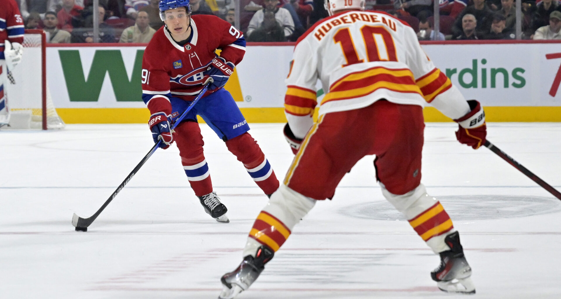 Journalist's Bold Trade Pitch Sends Jonathan Huberdeau to Canadiens for 3 Players