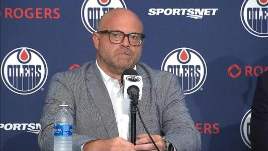 Stan Bowman, GM of the Edmonton Oilers.