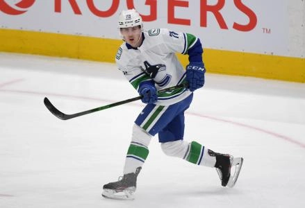 Former Vancouver Canucks forward Kole Lind