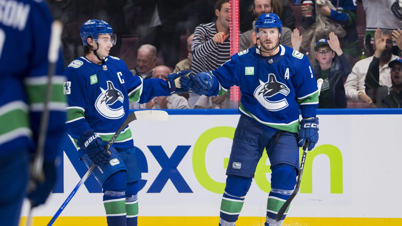 New Photo of Quinn Hughes and J.T. Miller Goes Viral, Reportedly Ending Their Rumoured Feud