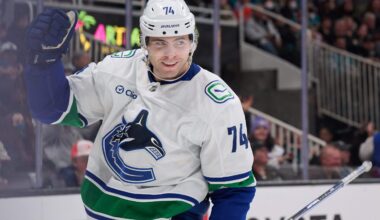 Vancouver Canucks' Jake DeBrusk Breaks Silence On Being in Middle of Elias Pettersson & J.T. Miller&