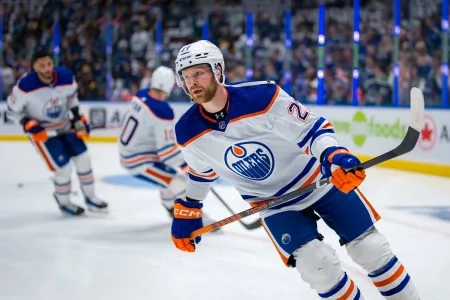 Brett Kulak of the Edmonton Oilers.