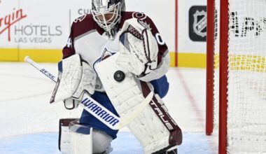 Goaltending concerns the center of attention after Avalanche drop opener | NHL Insider | Colorado Avalanche