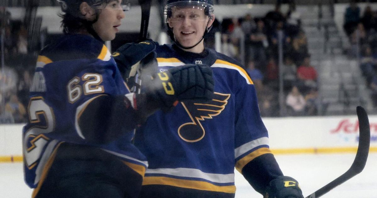 Blues prospect Stancl gets taste of AHL before turning pro