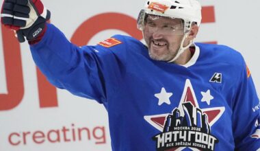 Alex Ovechkin partners with a Russian technology company to make a movie about his career | Associated Press