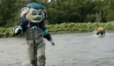 Seattle NHL Team's Mascot Has Close Call With Grizzly