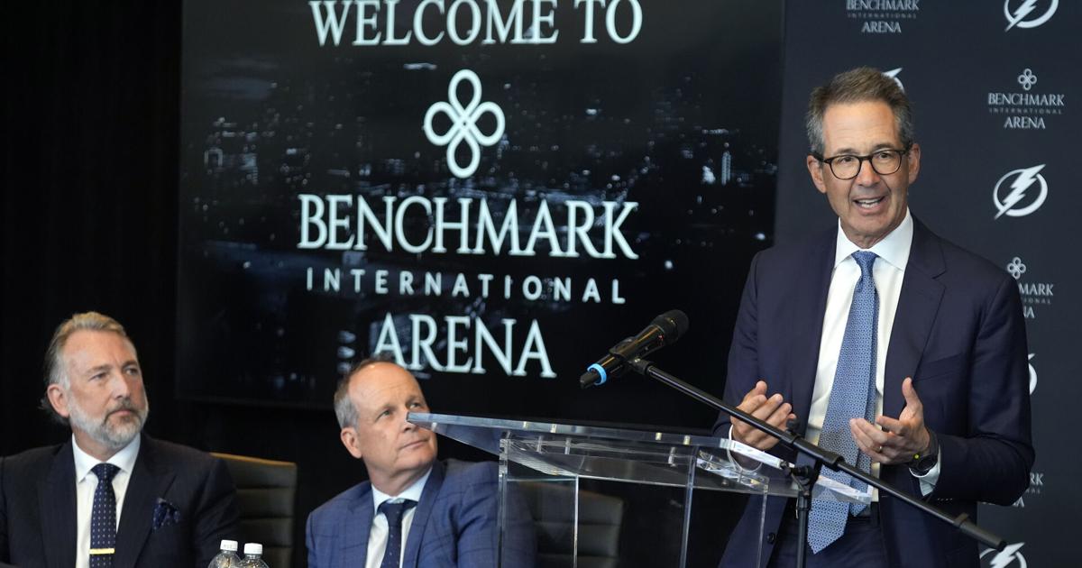 The home of the NHL's Tampa Bay Lightning renamed Benchmark International Arena | National Business
