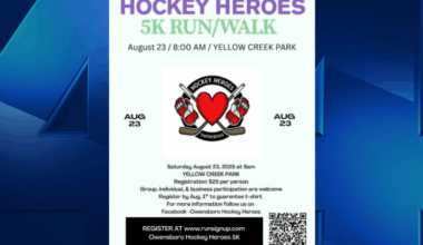 Hockey Heroes 5K Fundraiser set for August 23rd at Yellow Creek Park | News