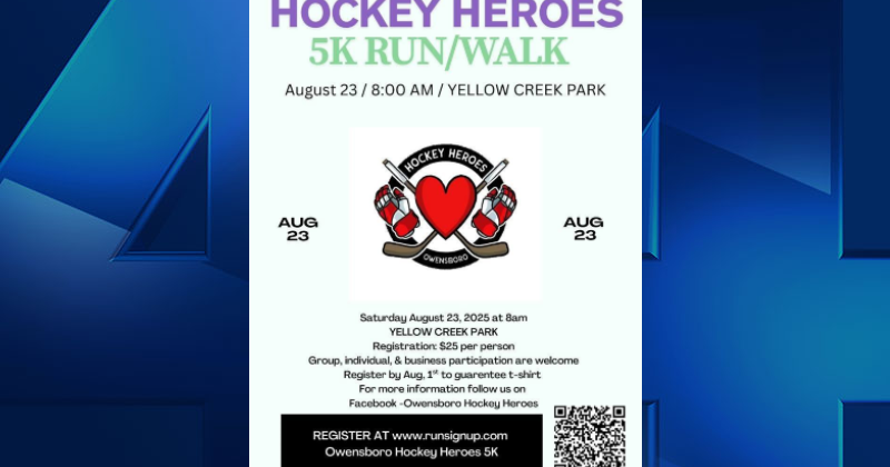 Hockey Heroes 5K Fundraiser set for August 23rd at Yellow Creek Park | News