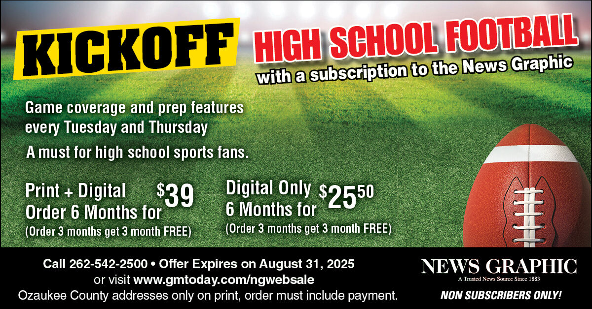 News Graphic prep football 2025 web sale