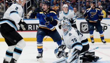 How can Jimmy Snuggerud impact the Blues’ scoring depth?