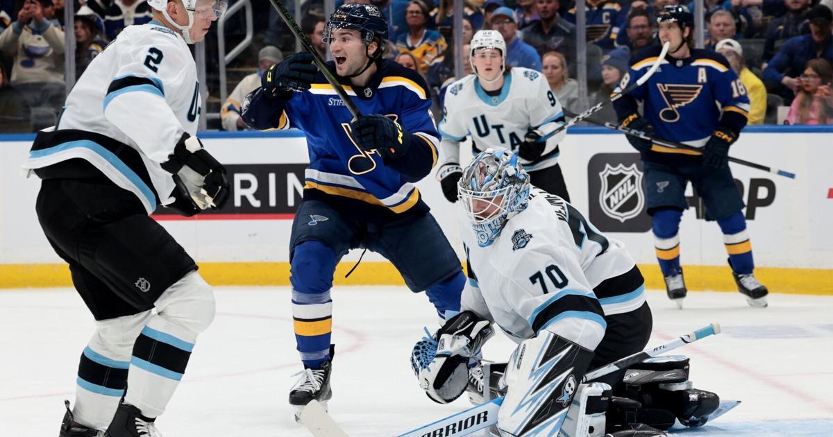 How can Jimmy Snuggerud impact the Blues’ scoring depth?