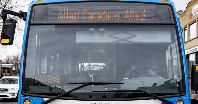 Montreal's transit agency says too expensive to display 'Go Habs Go!' before winter | National News