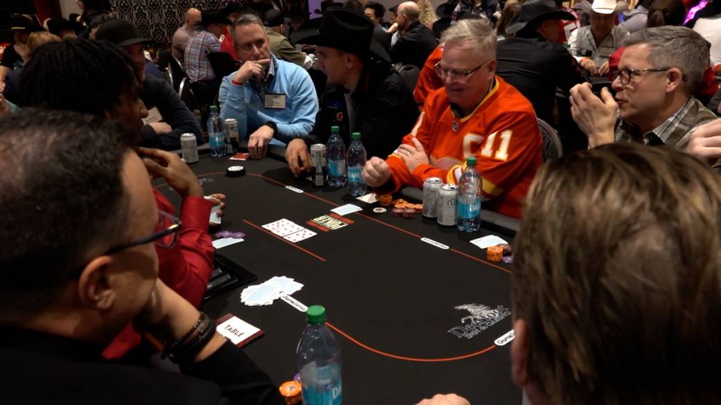 Click to play video: 'Calgary Flames players ante-up in annual poker tournament'