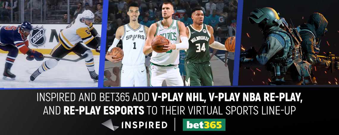 V-Play NHL, NBA Re-Play, and Re-Play eSports