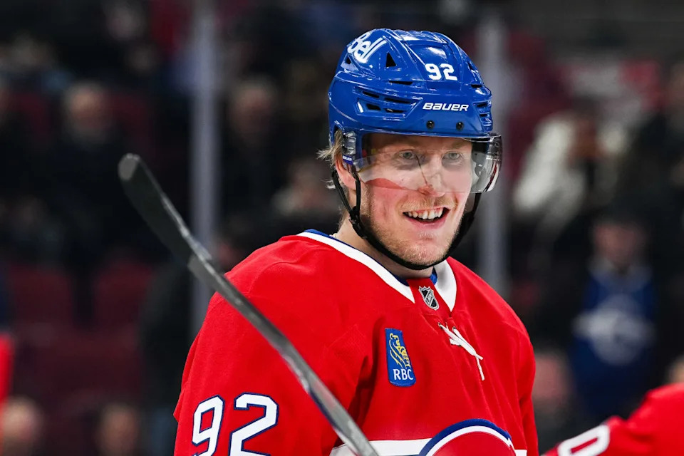 Montreal Canadiens right wing Patrik LaineDavid Kirouac-Imagn Images