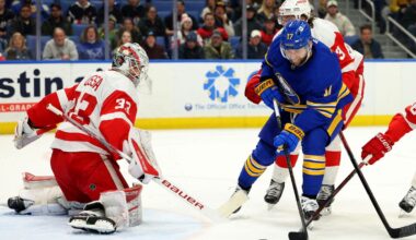 Detroit Red Wings rally to give Sebastian Cossa SO win in NHL debut
