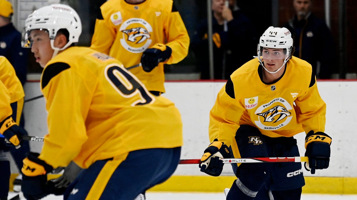 Predators announce rookie camp roster, including top pick Brady Martin