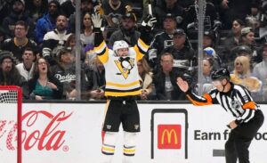 Pittsburgh Penguins game-winner, Bryan Rust over LA Kings