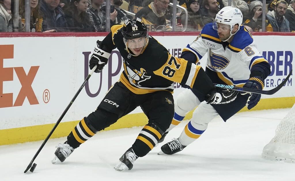 Pittsburgh Penguins, SIdney Crosby. Also, NHL trade talk and the playoff race