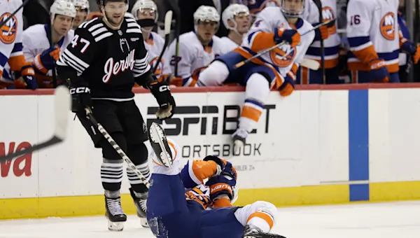 Devils' Paul Cotter suspended for the final 2 regular-season games for illegal check to the head