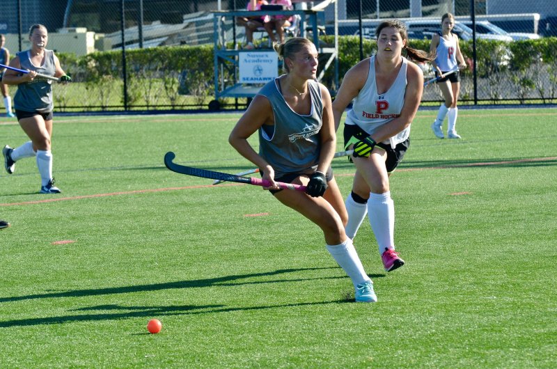 Field hockey teams fine tune details at Sussex Academy play day