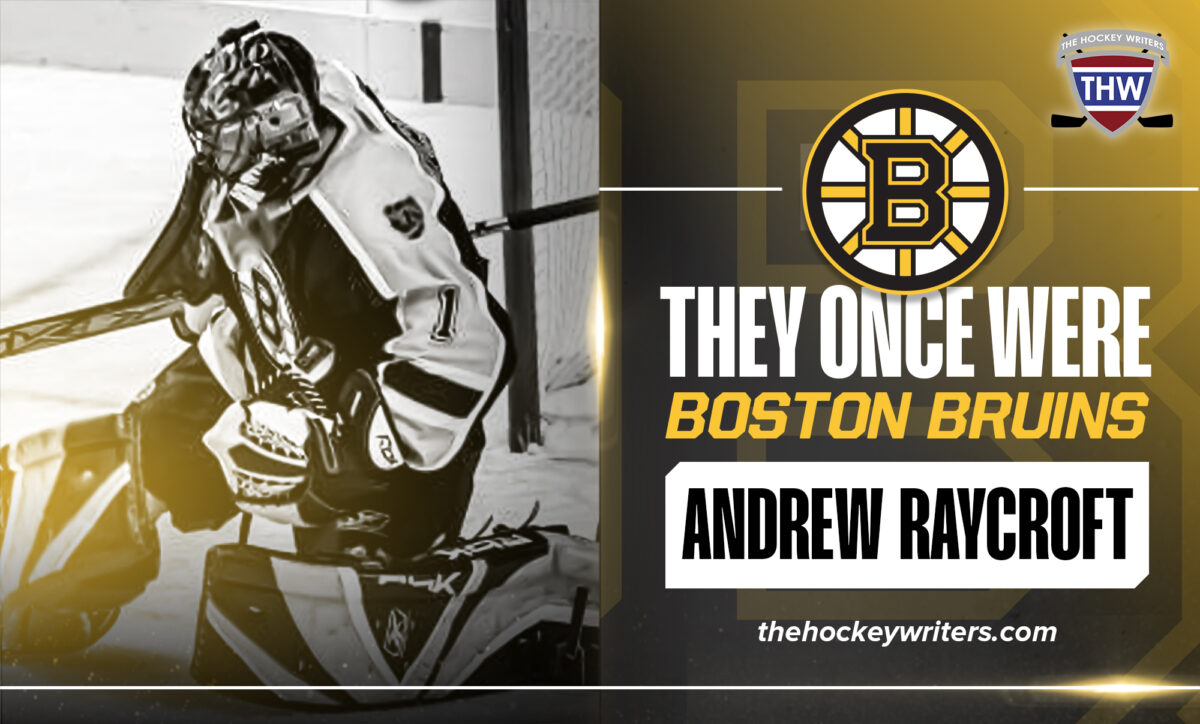 They once were Boston Bruins Andrew Raycroft