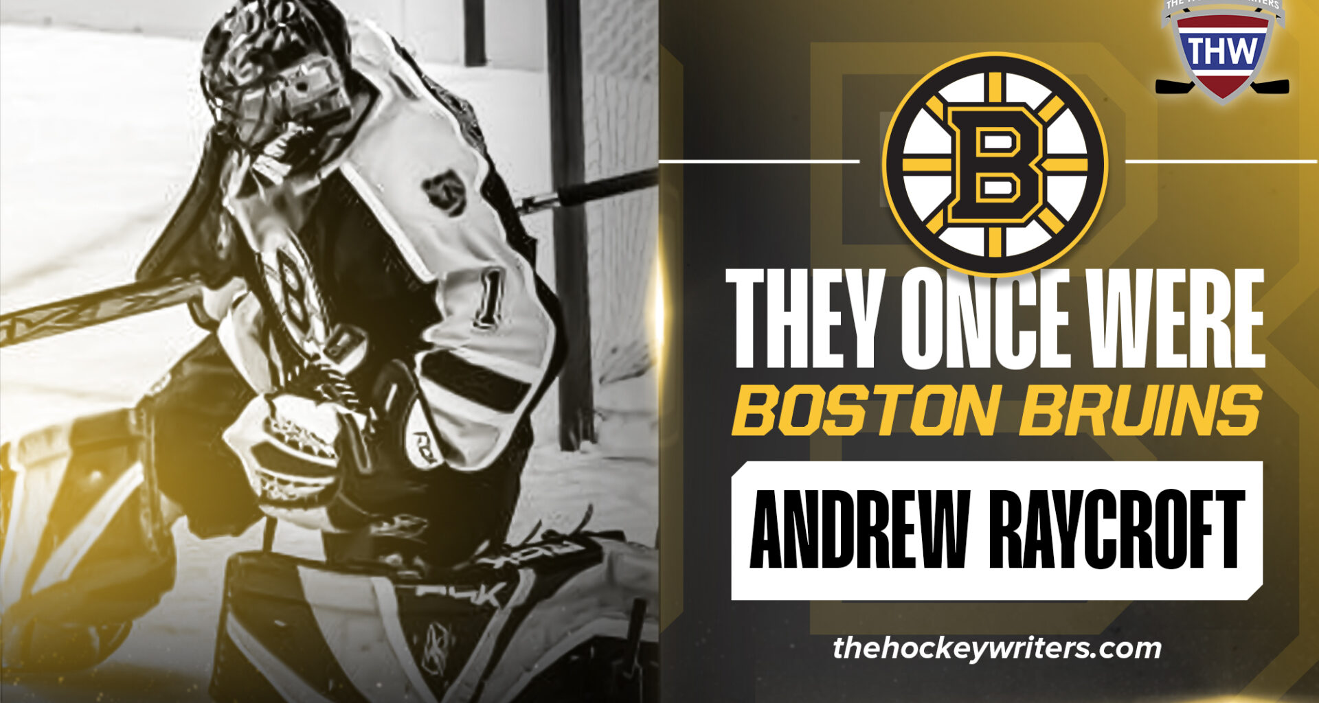 They once were Boston Bruins Andrew Raycroft