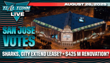 Sharks, San Jose Extend Lease to 2051, Major Renovation to SAP Center - 8/26/2025 - Teal Town Live
