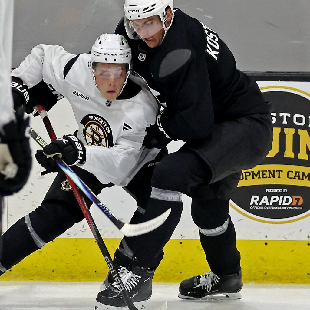 With Bruins on hold for now, James Hagens focusing on Boston College