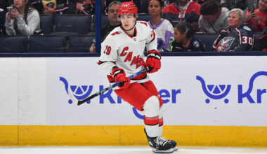 Carolina Hurricanes' Bradly Nadeau Eyeing the Opportunity to Make the NHL Jump - The Hockey Writers - Carolina Hurricanes