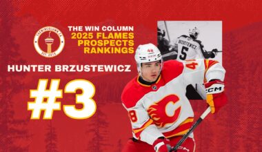 2025 Calgary Flames Prospect Rankings: #3 Hunter Brzustewicz